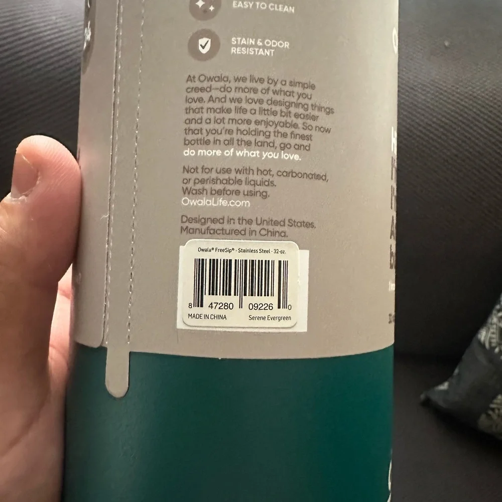 Owala Freesip  32oz Water Bottle Whole Foods Exclusive Serene Evergreen - Picture 7 of 7